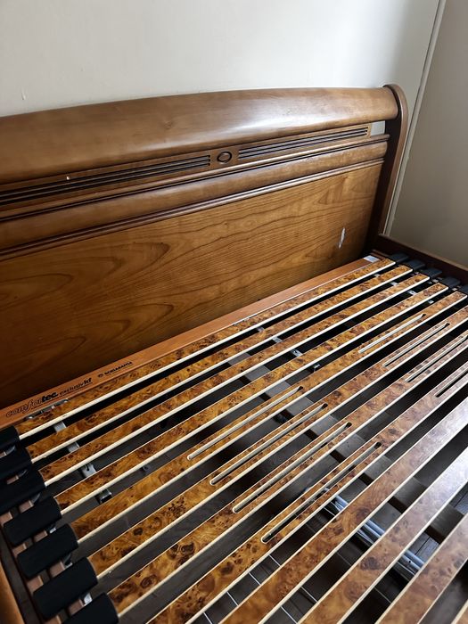 Łóżko 140/200 dębowe bez materaca