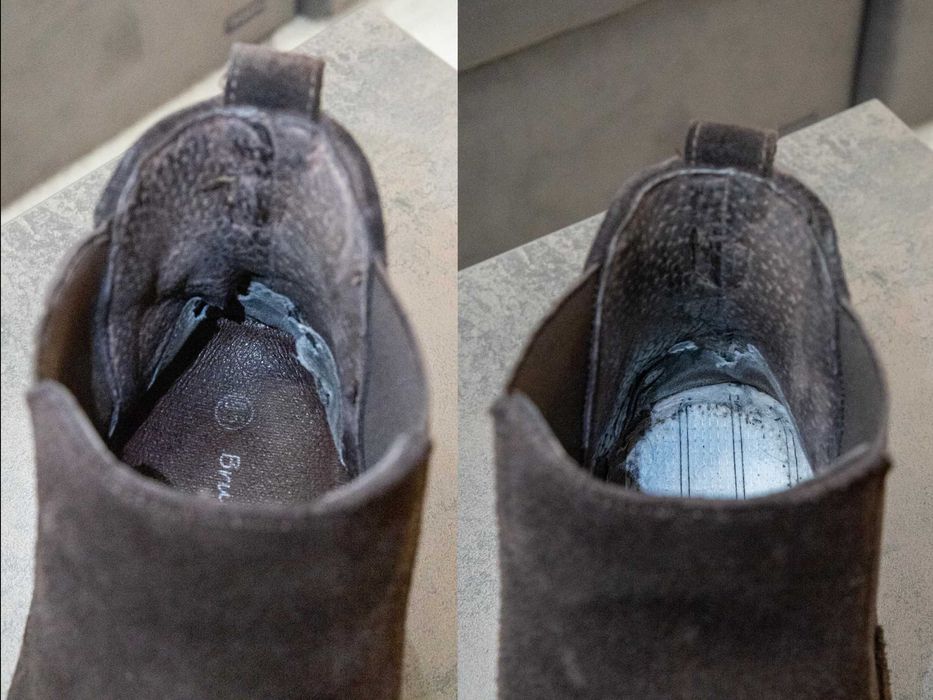 Черевики челсі Bruno Marc, замшеві коричневі, розмір 42