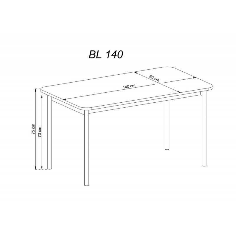 Stół 140 cm salon jadalnia kuchnia