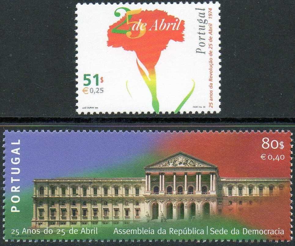 Selos Portugal 1999 - Série Completa Nova MNH Nº2577/2578