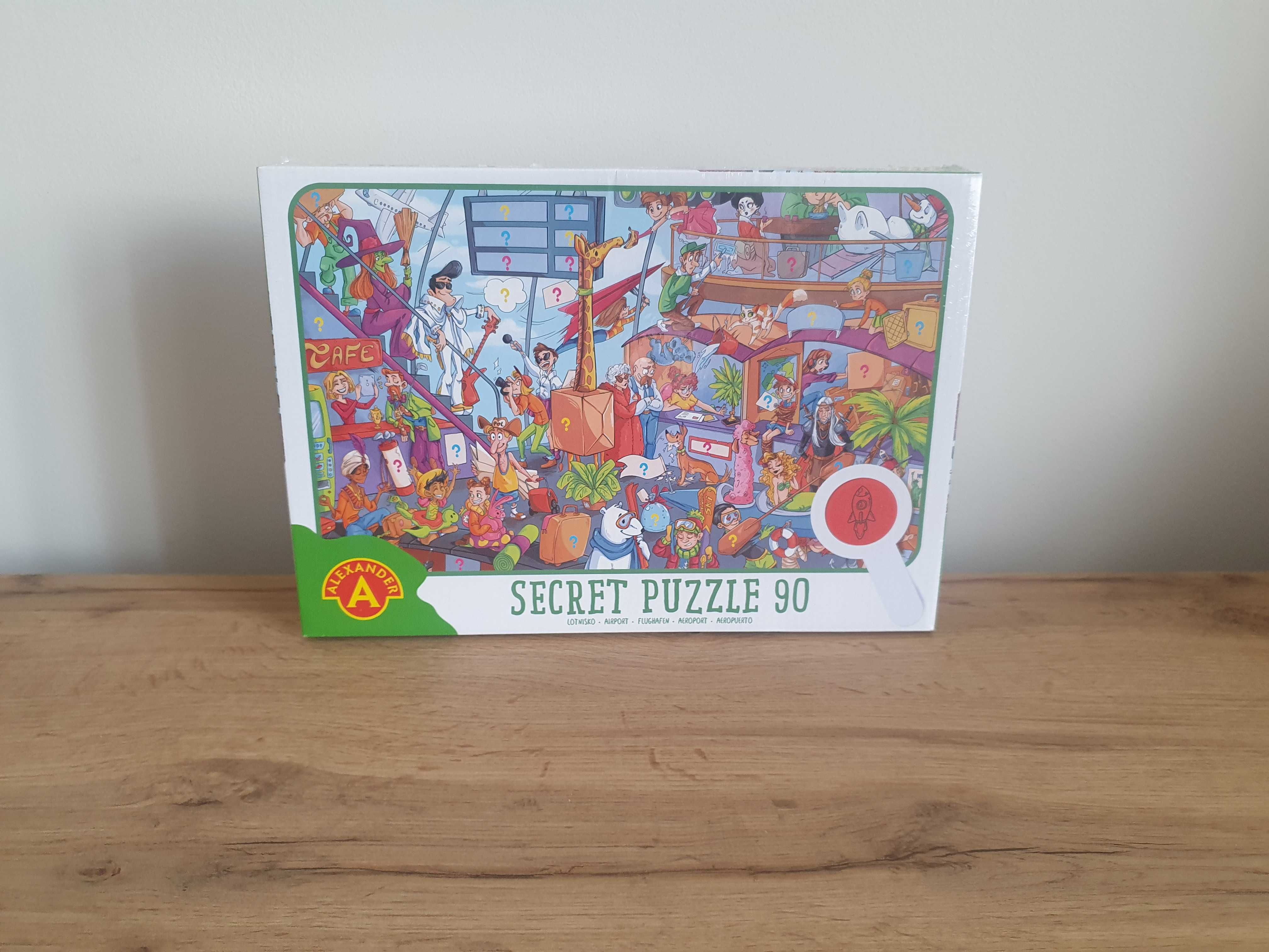 Secret Puzzle 90el + lupa