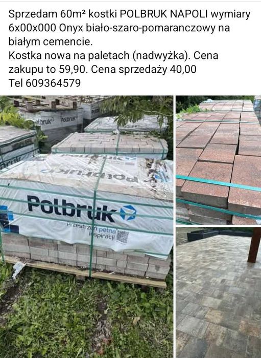 Kostka brukowa Polbruk Napoli 20m²