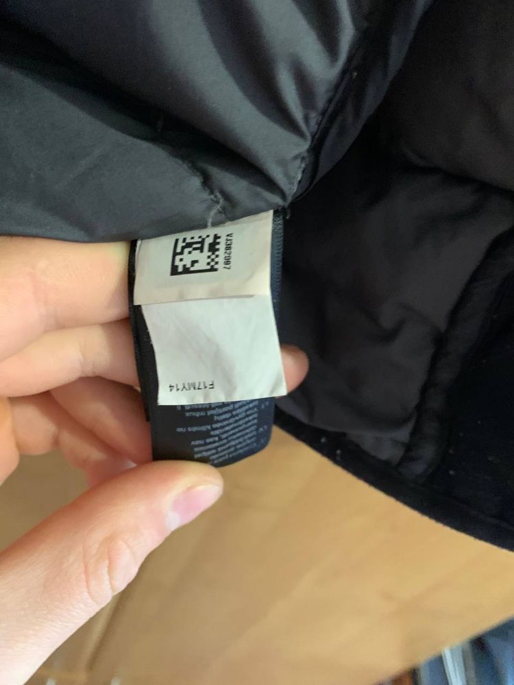 Оригінальний чоловічий пуховик The north face