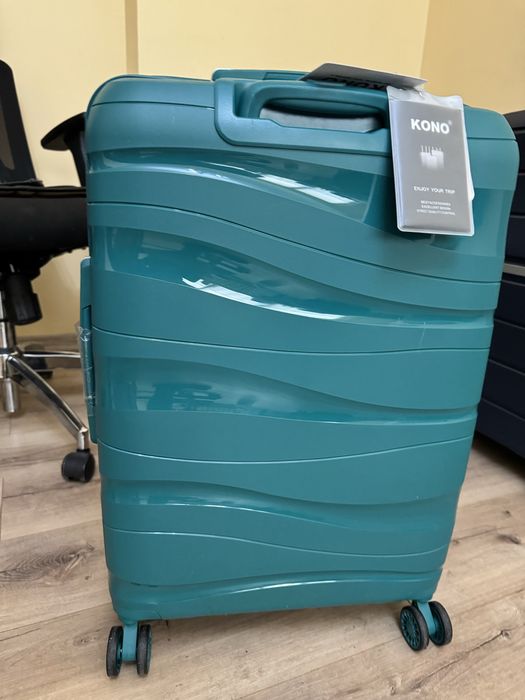 K2094L - KONO 24 cale polipropylen walizka z twarda skorupą