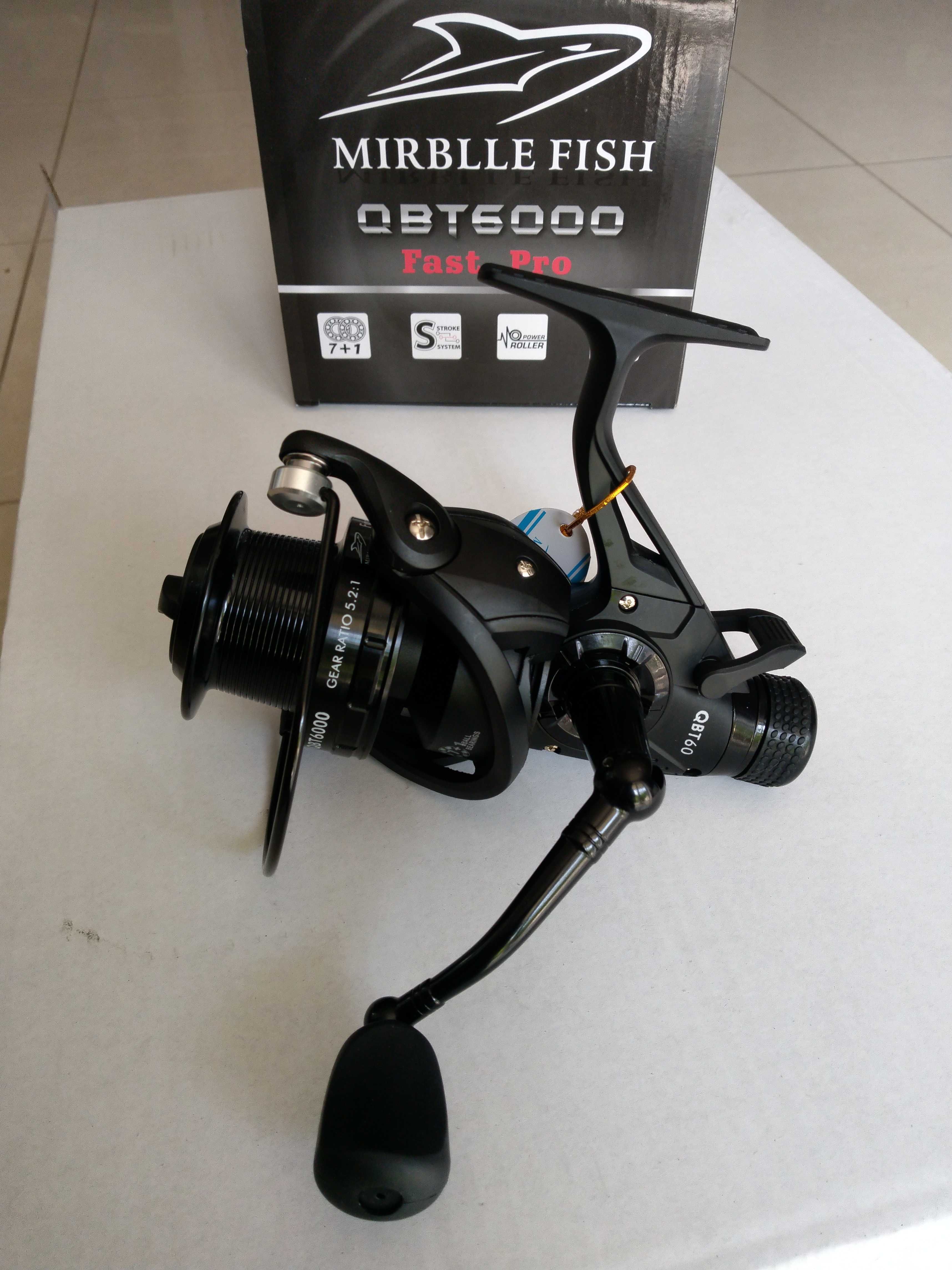 Miracle Fish QBT6000 kołowrotek z wolnym biegiem