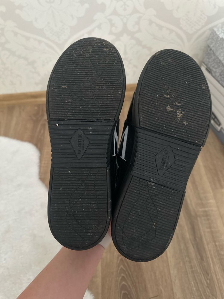 Buty Valentino meskie czarne 43 29cm