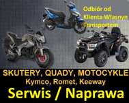 SERWIS/NAPRAWA- Skuterów, Quadów, Motorowerów - Odbiór od Klienta
