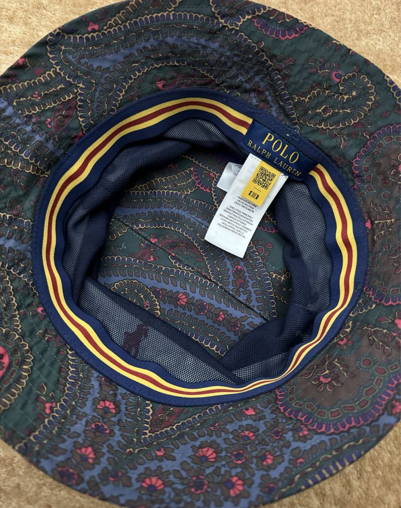 Paisley Packable Bucket Hat Polo Ralph Lauren