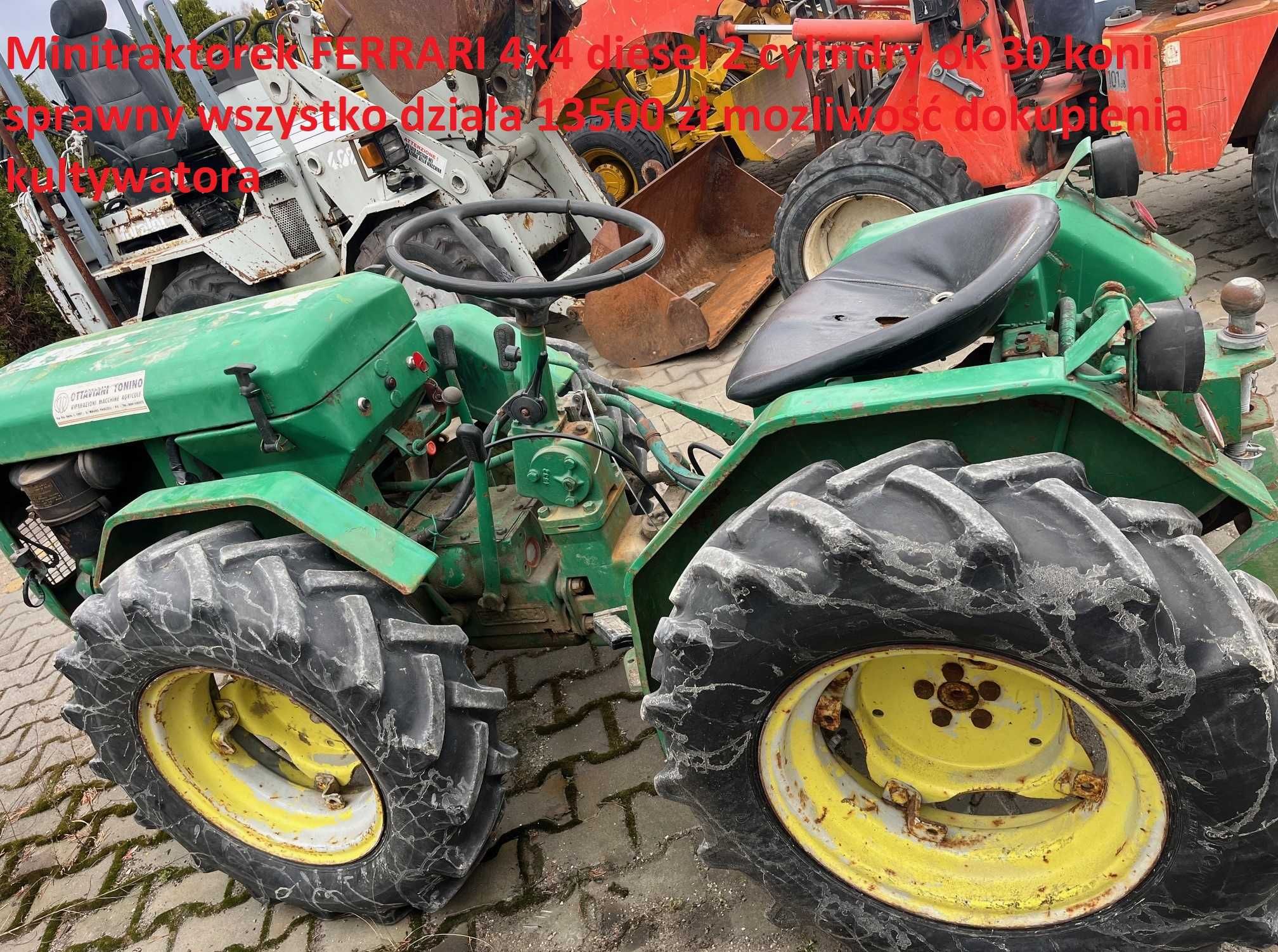 Mini traktorek Mitsubishi MD2000