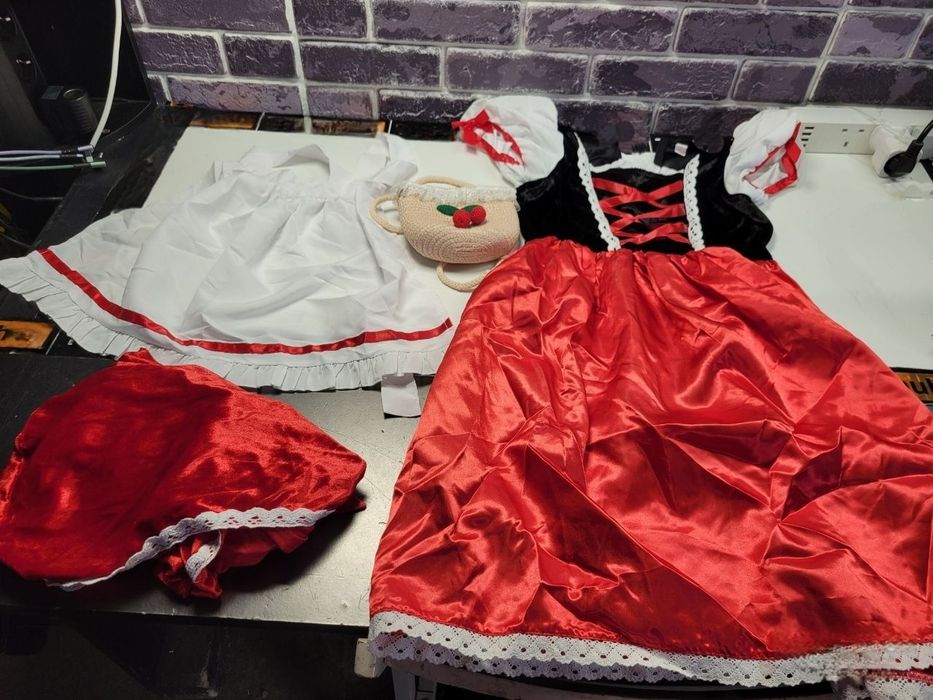 Костюм "Червона Шапочка" для дівчинки образ для свята, карнавалу