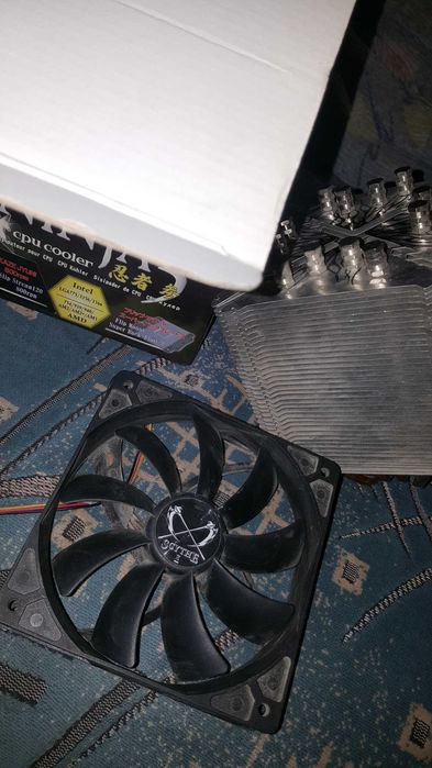 кулер для процессора Scythle Ninja 3 (под Интел и АМД)