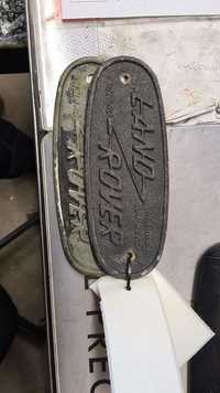 LAND ROVER SERIES LOGO PLACA ORIGINAL