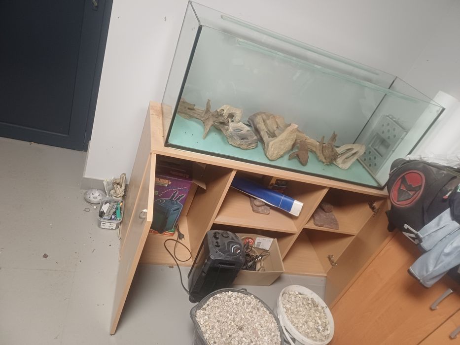 Akwarium 240L  cały zestaw  dużo dodatków