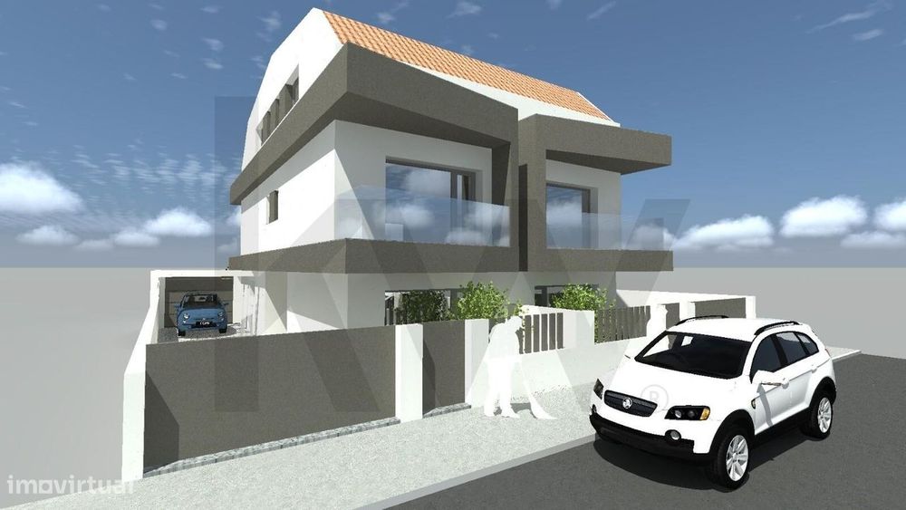 Moradia geminada Triplex T3 + 1 I 3 Suites I 4 WC I Fernão Ferro