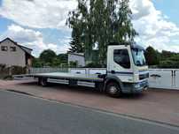 DAF 45.180  Auto-laweta najazd 900x250cm DMC 11990kg Klima Salon Polska 2011r