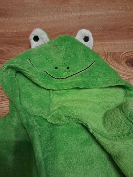 Szlafrok żaba, rozmiar 110-116