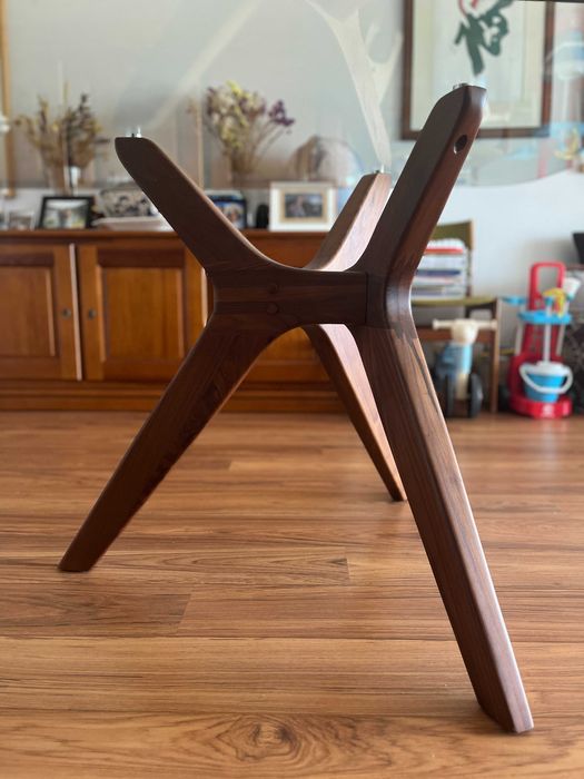 Mesa de Jantar tampo em vidro LA REDOUTE