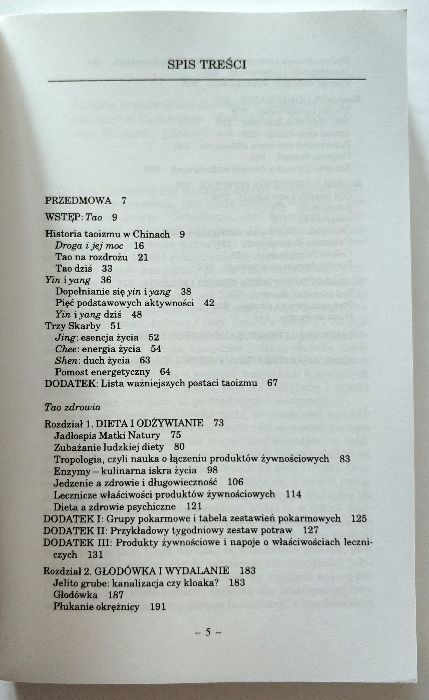 TAO ZDROWIA, Daniel Reid, Unikat