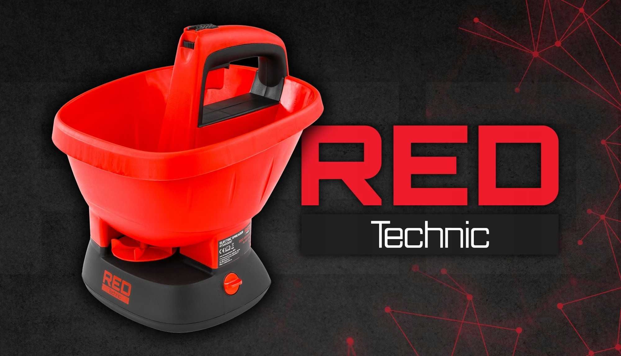 Siewnik akumulatorowy rozsiewacz do nasion trawy nawozu 3l Red Technic