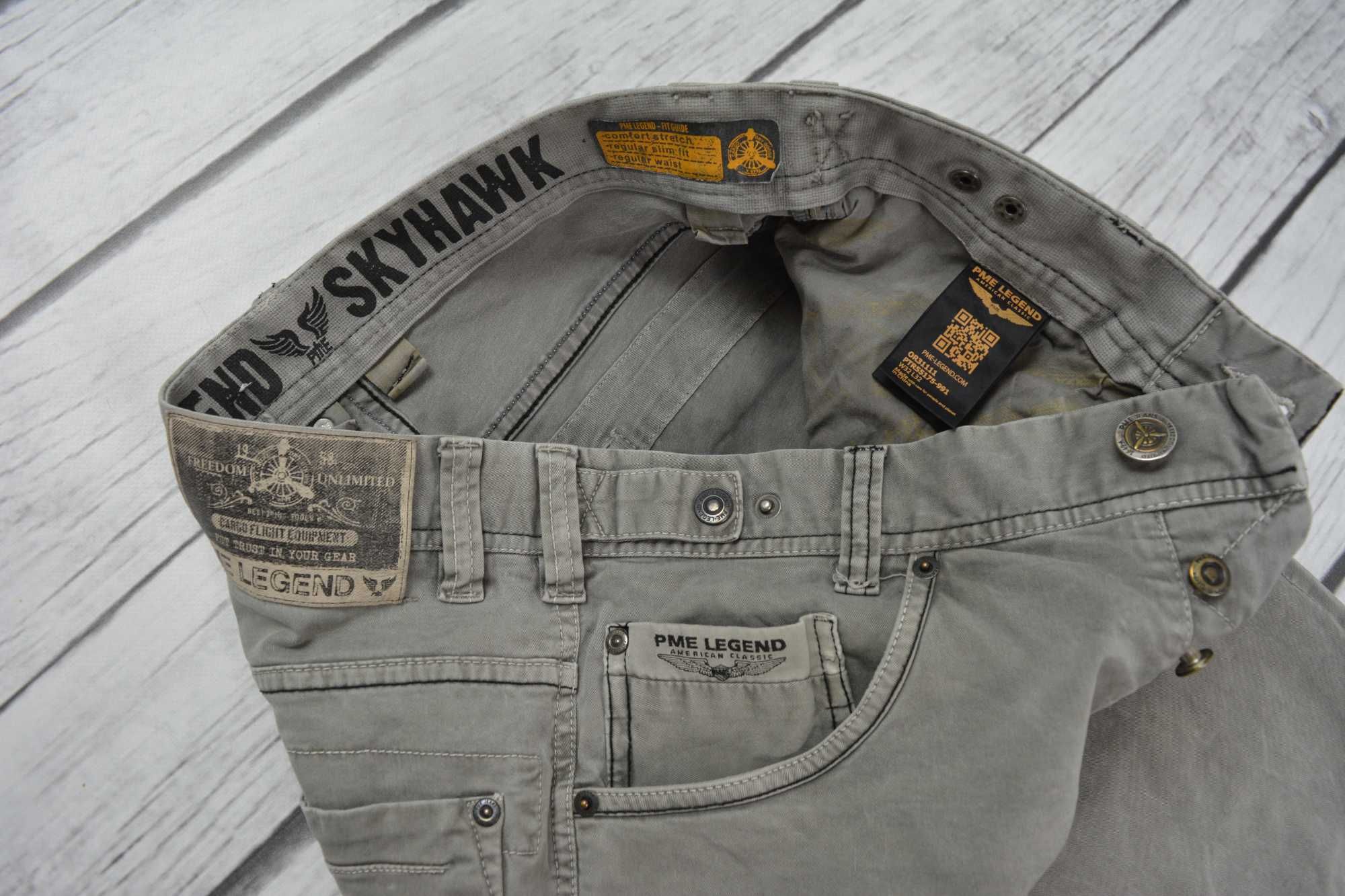 PME Legend Regular Slim Fit Jeansy Stretch W32 L30 32/30 pas:87