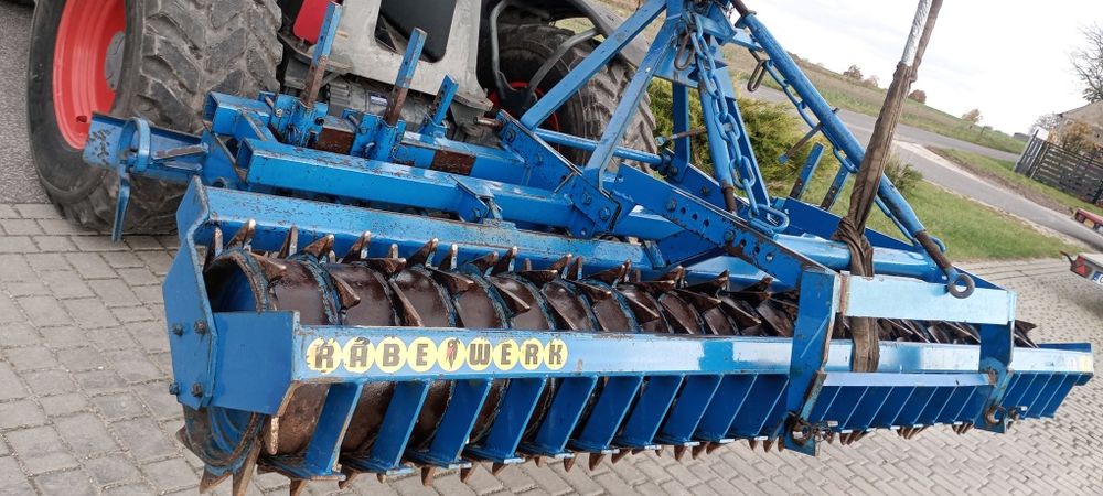 Rabe Werk Lemken agregat uprawowy 3m wał pakera włóka