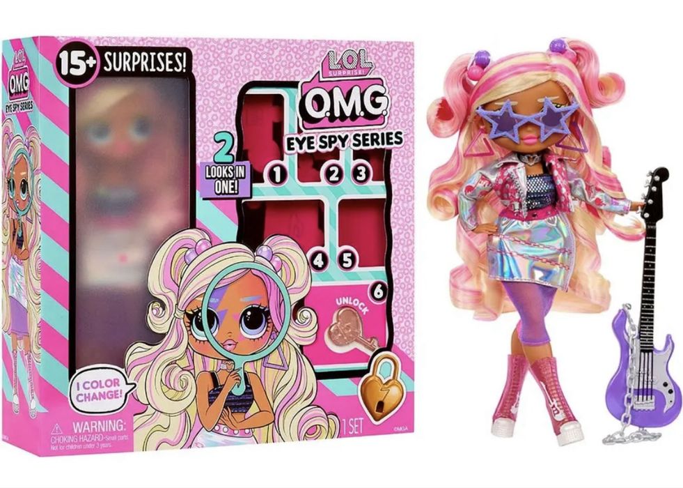 Лол ,LOL Surprise OMG,серія Eye spy,Око-шпигуна ,Фея і Рок-зірка