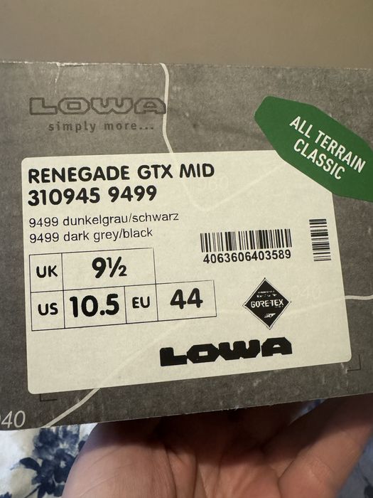 Buty LOWA Renegade GTX Mid rozm.44