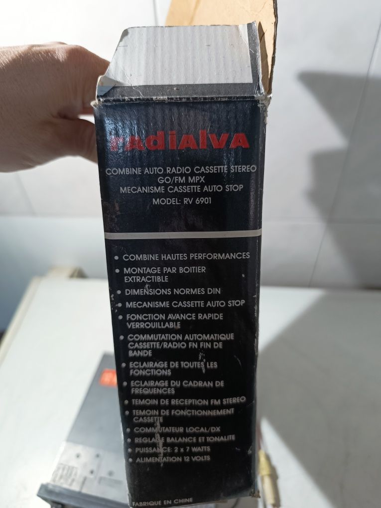 Auto rádio Radialva