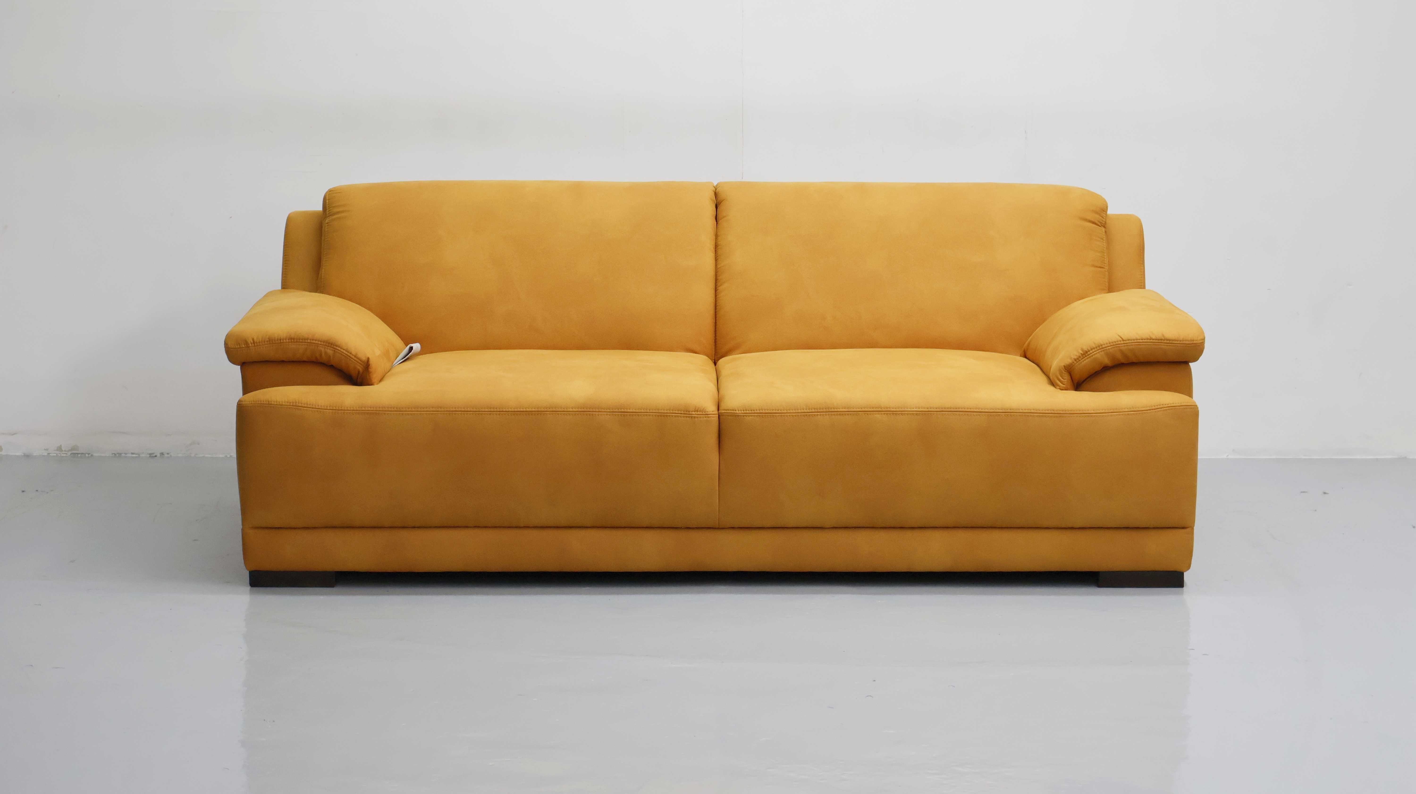 TFH nowoczesna sofa 3- osobowa KANAPA tkanina ZAMSZOWA salon
