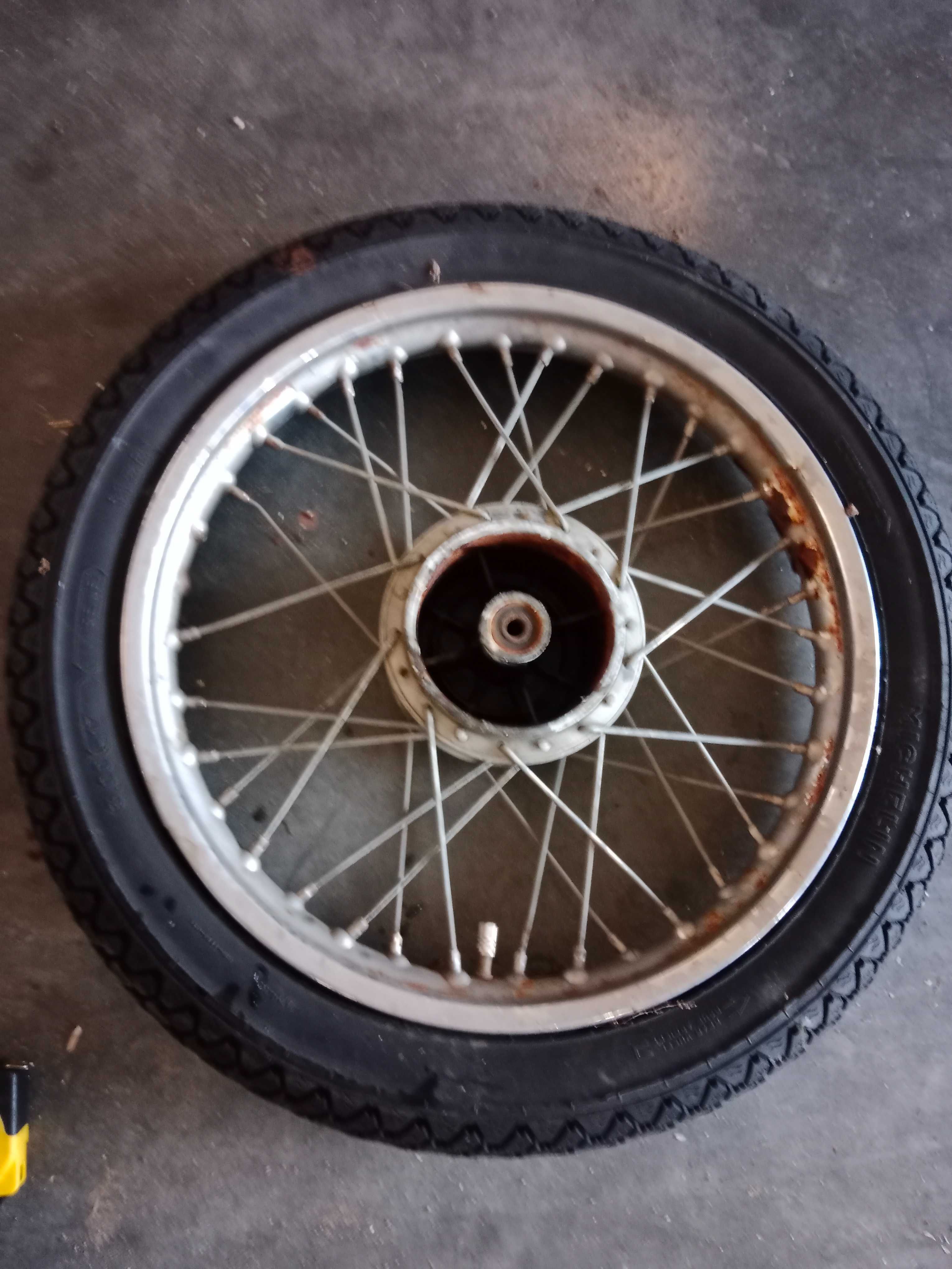 peugeot xp 50 xp50 felga koło tył tylne opona tylna cross