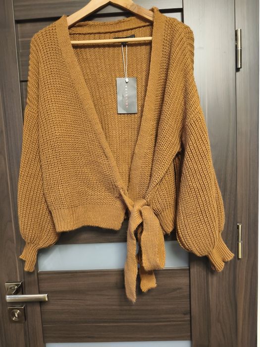 Kardigan wiązany Xl/xxl nowy