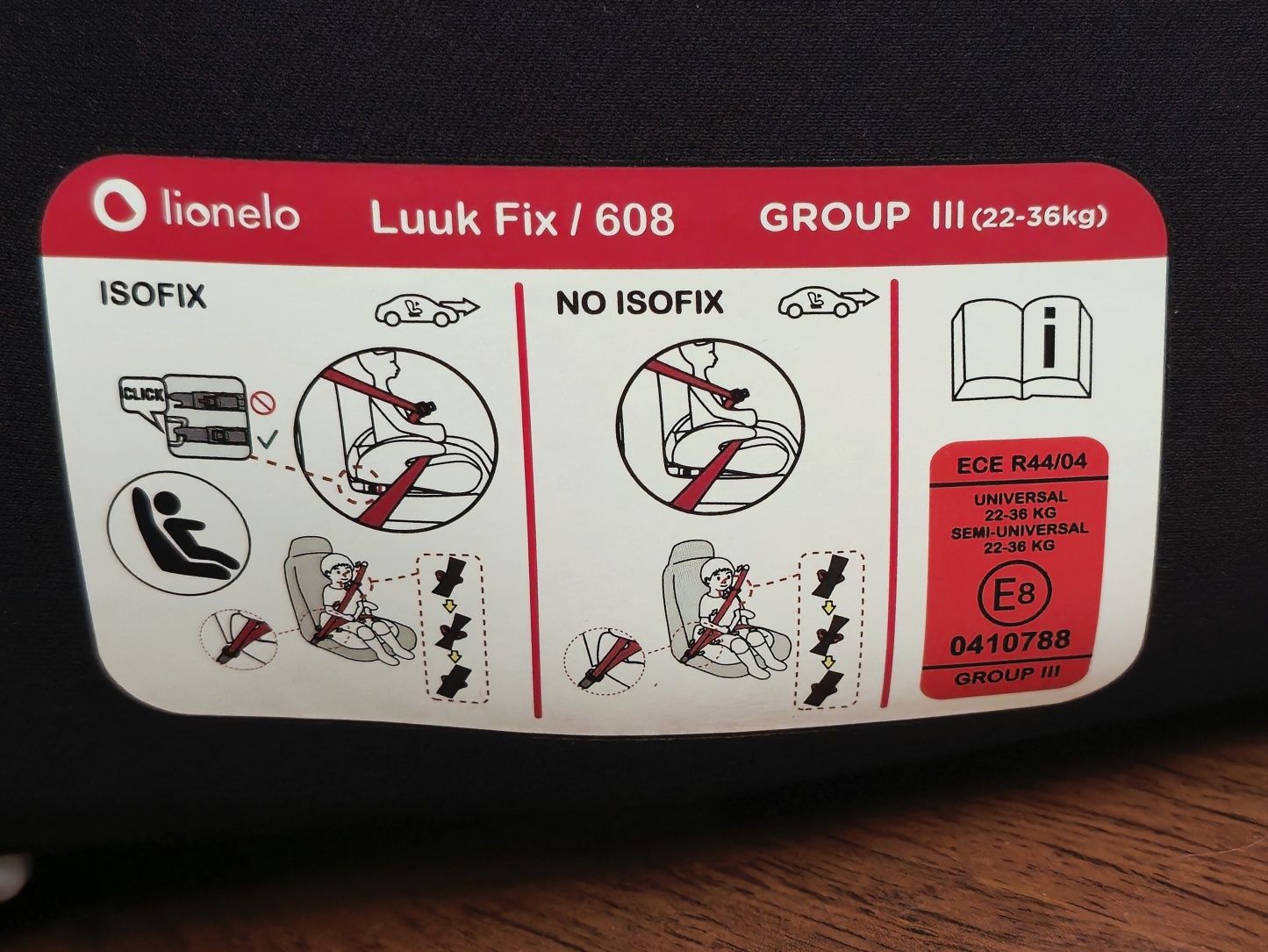 Okazja Podstawka ISOFIX SIEDZISKO Samochodowe mocowanie ISO FIX, PAS,