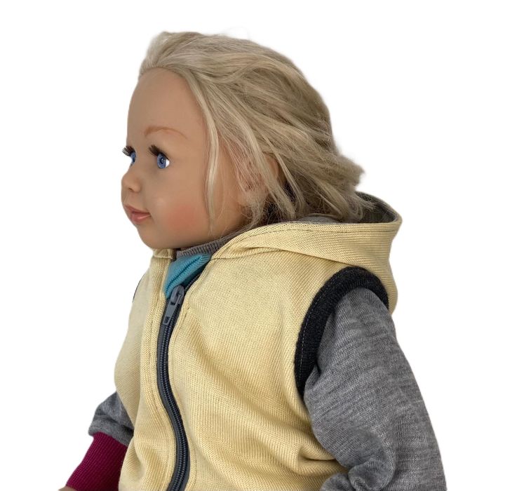 Kamizelka bezrękawnik merino wełniana 62/68 cm  100%  wełna wool