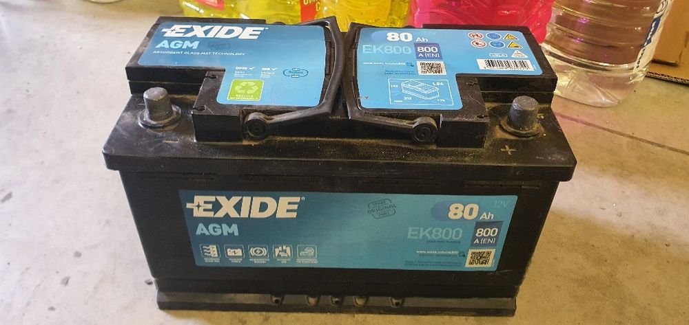 Акумуляторна батарея EXIDE ek800