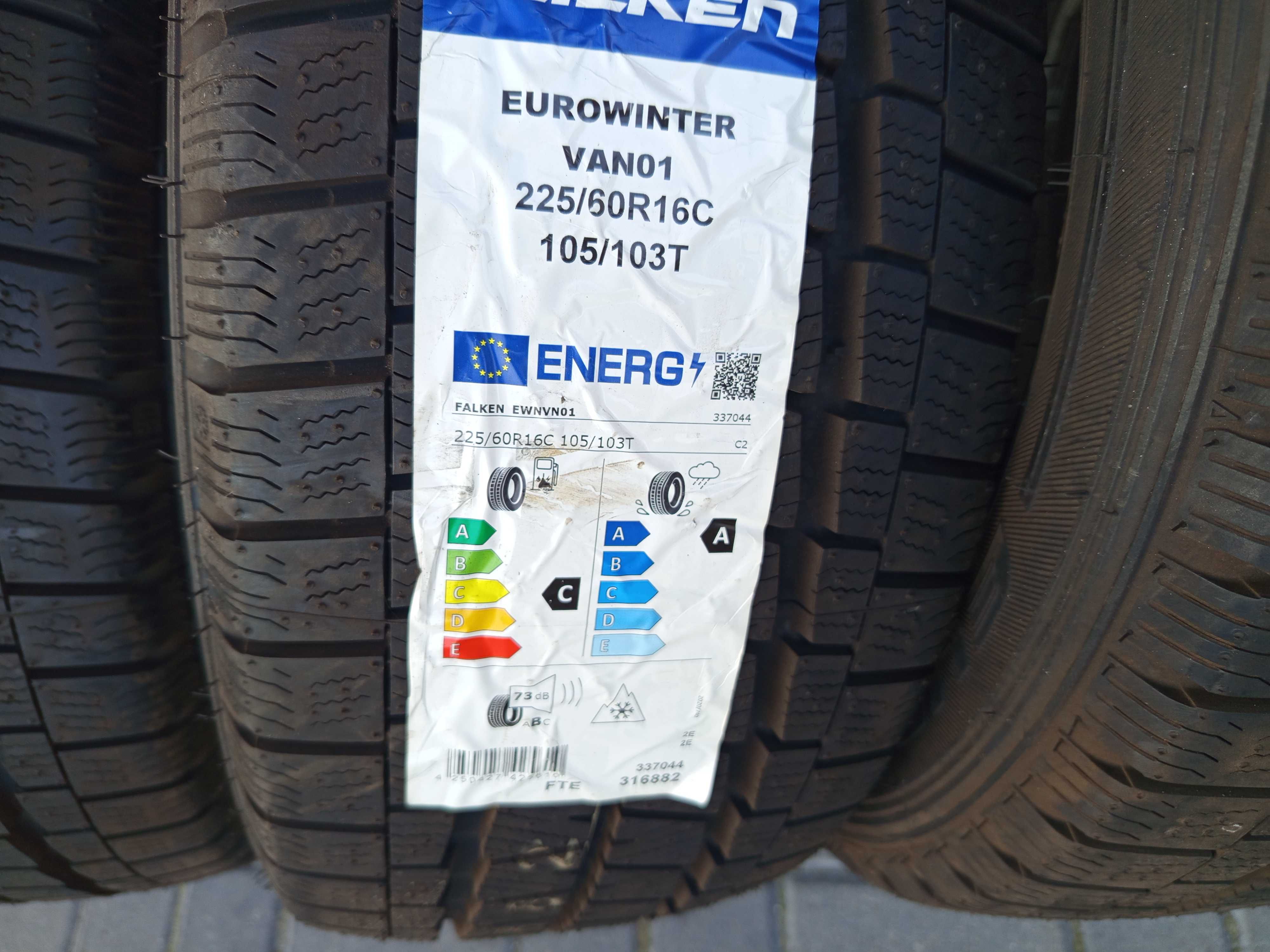 4x225/60R16C falken eurowinter nowe