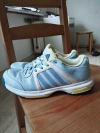 Buty sportowe sneakersy Adidas 38 2/3 niebieskie