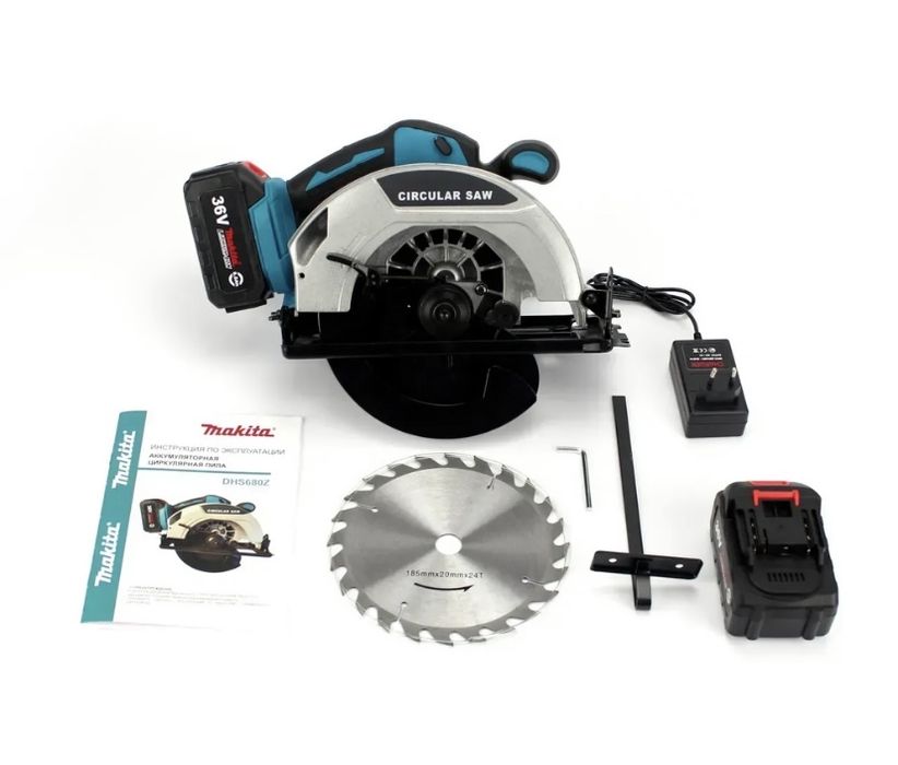 Дискова пила акумуляторна Makita DHS680Z - 36V - 6.0A/h - Латвія