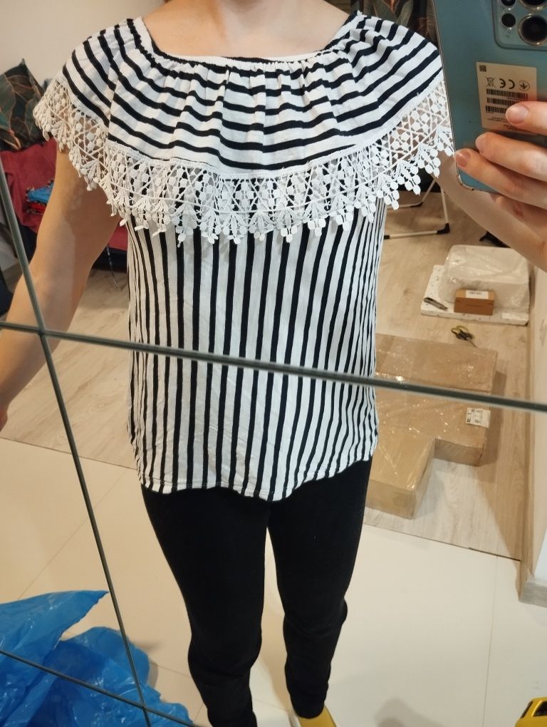 Bluzka piratka w paski M