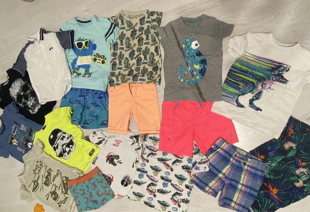 Набор вещей речі набором шорти 4-5 лет 104-110 Next HM