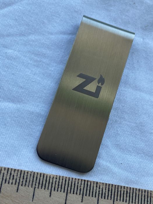 Зажим для банкнот Zippo. Новый