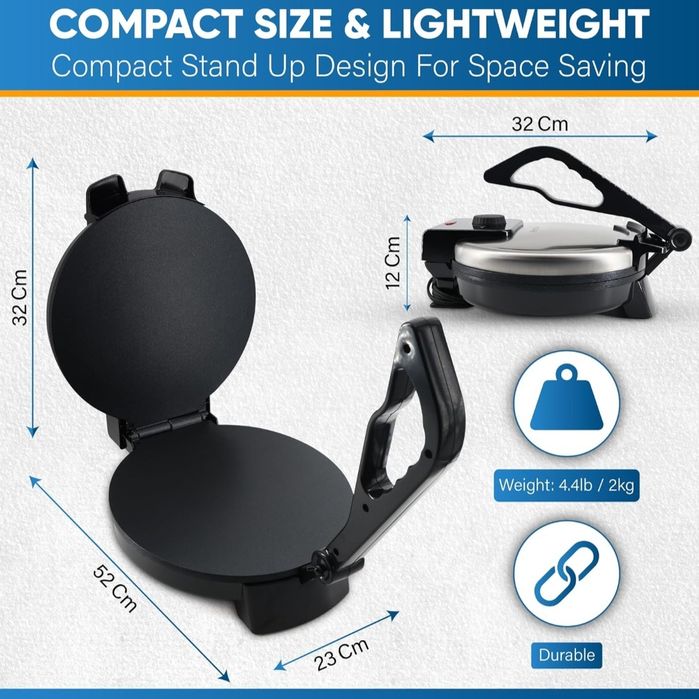 Roti Maker 25,4 cm prasa  do tortilli