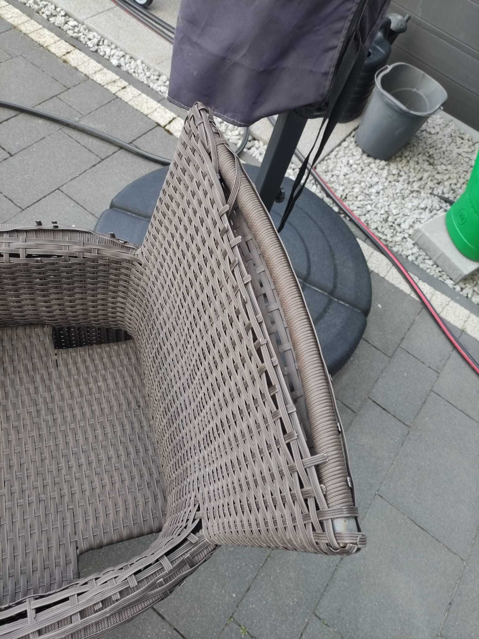 Stół ogrodowy z 4 darmowymi krzesłami, technoratan!