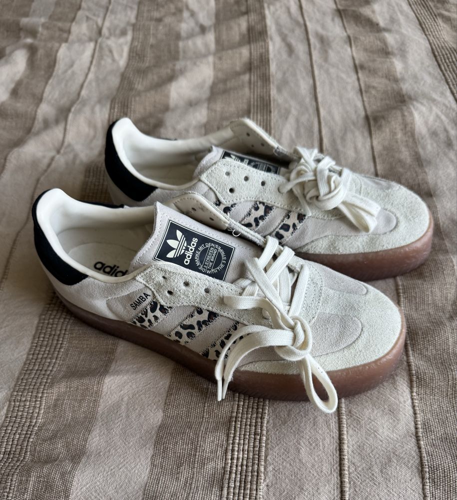 Adidas Samba Off White Leopard Оригінал!