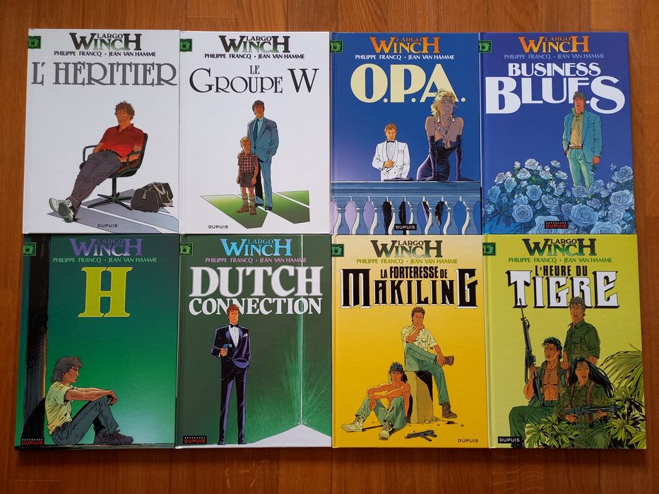 BD Largo Winch - Lote 22 volumes