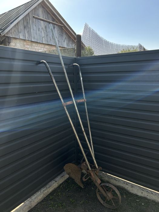 Інвентар огородній сталевий для картоплі: підгортач/плуг та маркер