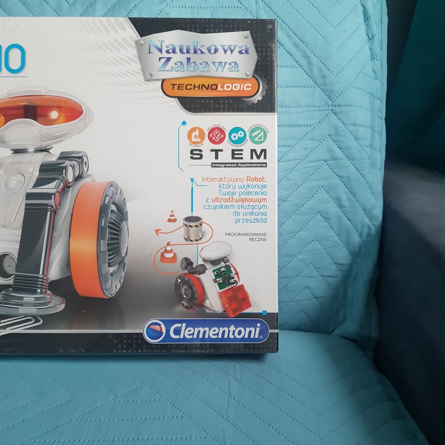 Robot edukacyjny MIO programowany Clementoni, wiek 8+