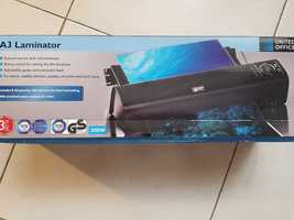 Nowy Laminator A3 United Office zestaw z foliami