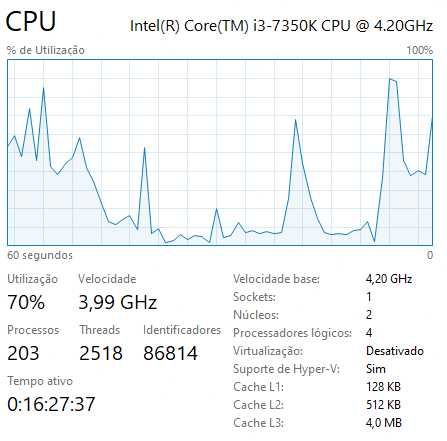 Computador fixo usado em bom estado