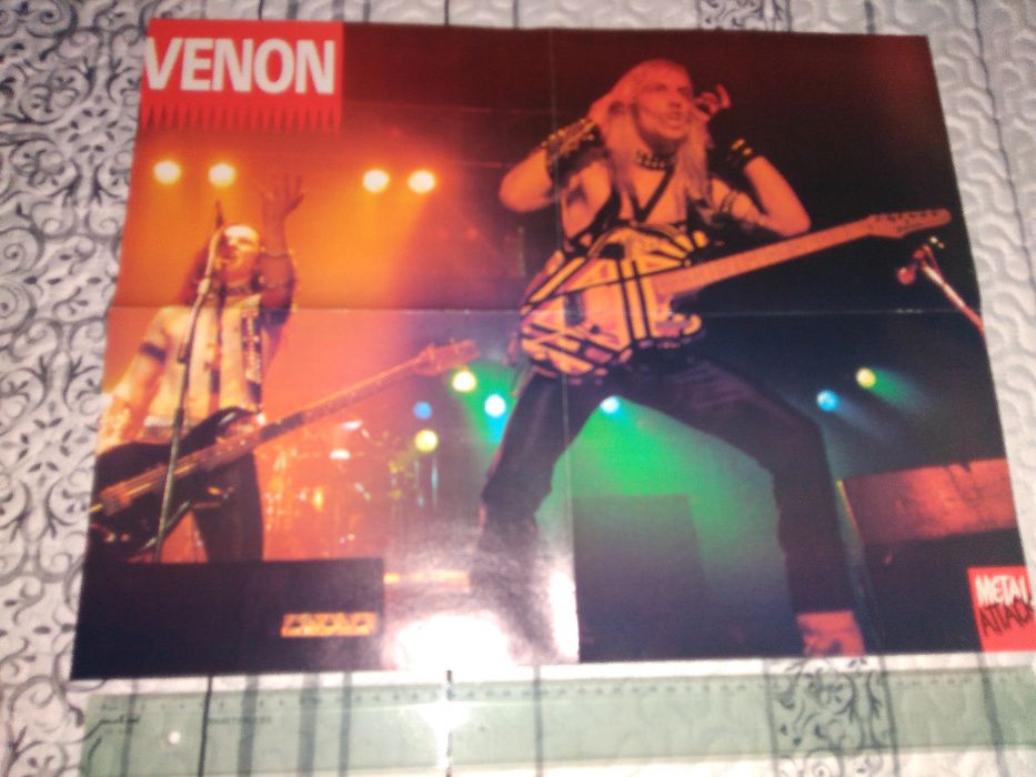 VENOM - posters ao vivo