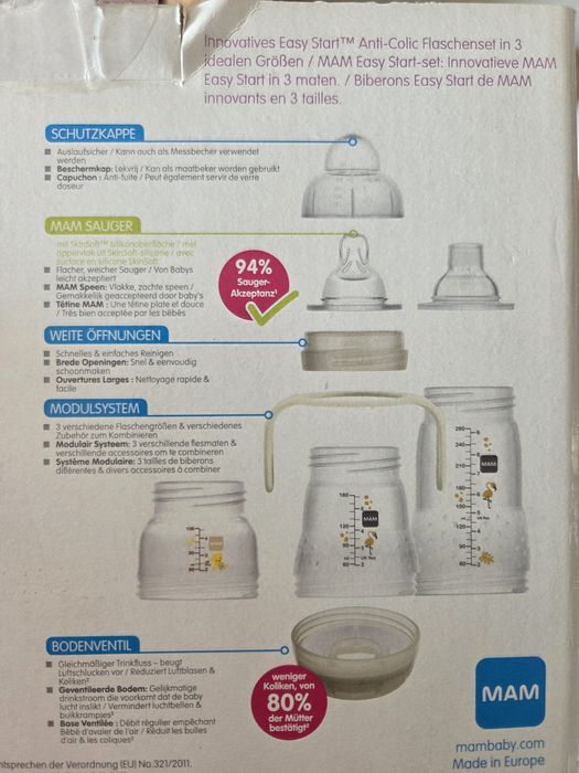 Conjunto biberões MAM Easy Start Anti-Colic